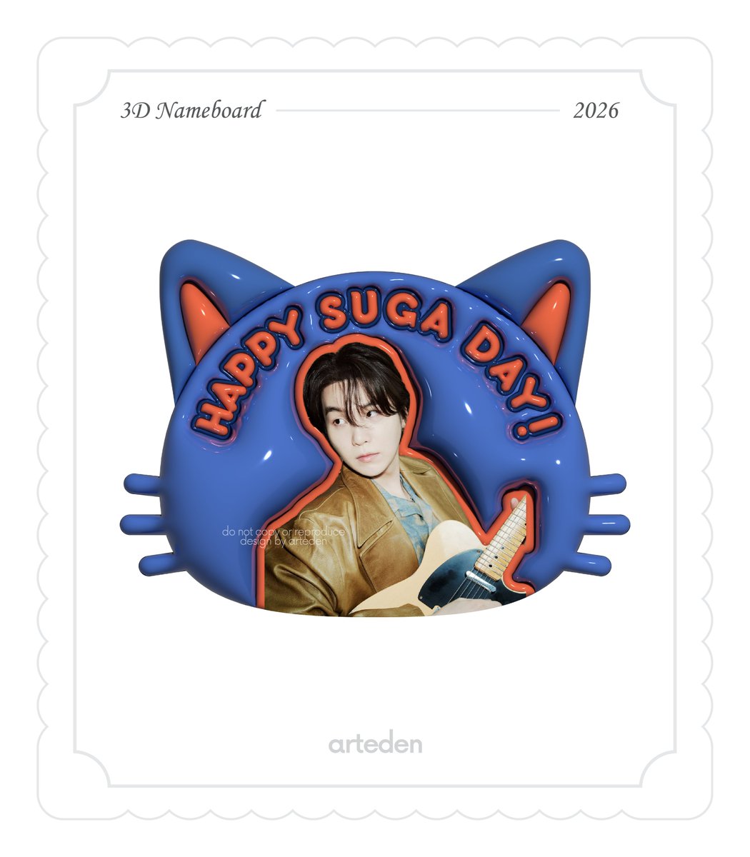 artedenph's tweet photo. Happy Birthday SUGA✨
Open for Commissions!  

t. custom 3d text hand banner cse cup sleeve event fan support project concert freebies giveaway layout artist puffy ph my th id idn usa go mbf lf ph kpop ppop go pc keyring design merch sticker tix comms bts yoongi suga https://t.co/qWfc62fVmR