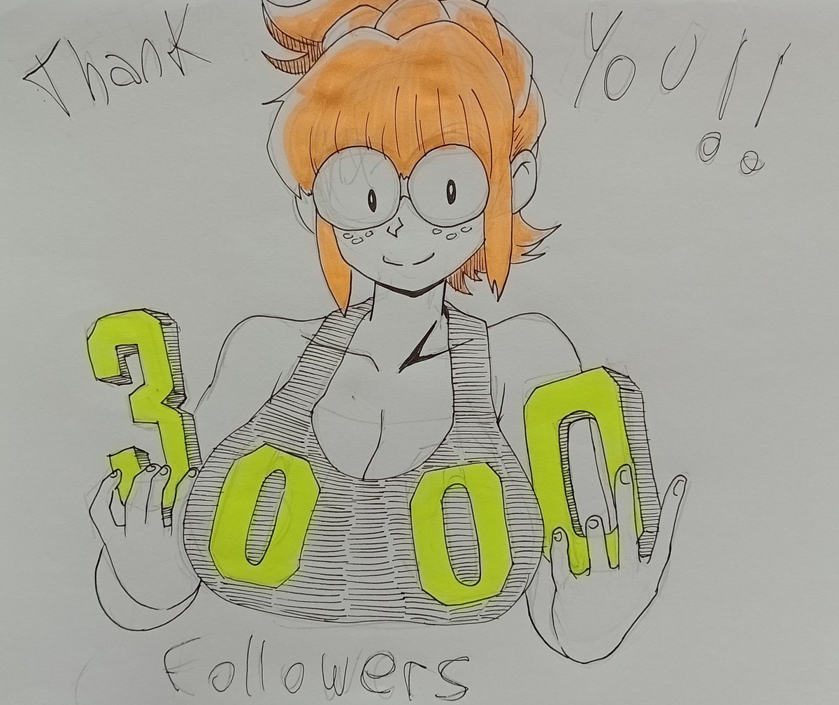 This is kinda funny, but this is the third time I got to 3000 followers, so it's raffle time!
Same rules as usual
♥️Like
♻️Retweet 
1st place gets a digital pinup
2nd and 3rd get a sketch made on paper like this pic
Thanks to everyone who follows me, I'm truly grateful to you all