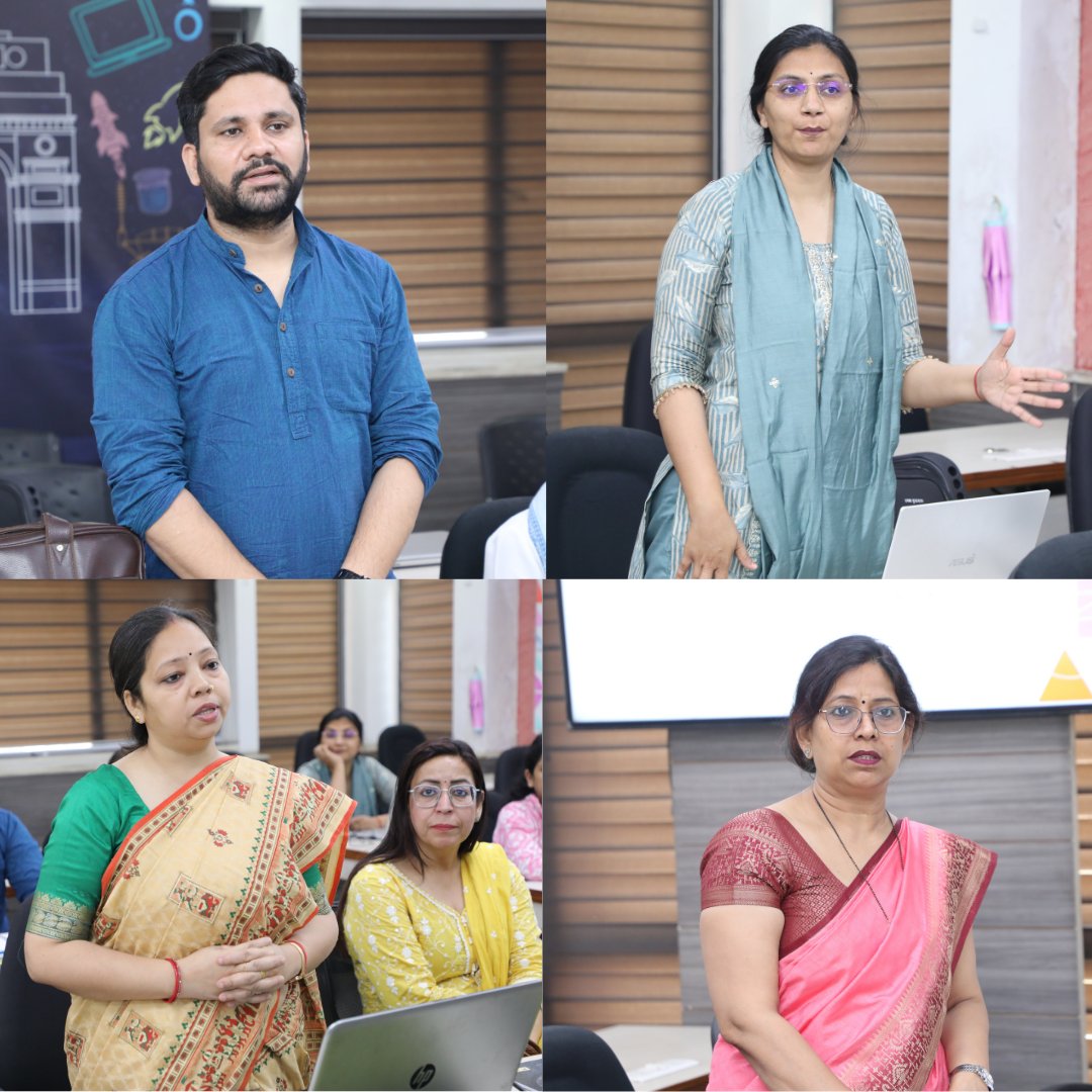 A glimpse of the inaugural session of the Script Development Workshop for Grade 8 Mathematics, organised by the Media Production Division, CIET-NCERT, from 10–14 March 2026.

During the session, Prof. Rajendra Pal, Head of the Department, emphasised the process and approach of