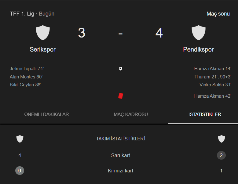 Phoenix_Tipster's tweet photo. AI Tipster Bot tam isabetle çalışmaya devam ediyor! Serikspor - Pendikspor maçında 4'te 4 yaparak şov yaptık. 🚀

Şov Devam Ediyor! 🦁

AI Tipster Bot, Serikspor - Pendikspor maçını adeta okudu! 4 tahminin tamamı başarıyla sonuçlandı:

✅ Maç Sonucu: Deplasman (%85 Güven) 
✅ 2.5 Üst Gol (%75 Güven) 
✅ İY 0.5 Üst (%80 Güven) 
✅ 4.5 Üst Kart (%65 Güven)
Analiz kazanır, yapay zeka kazandırır. Takipte kalın! 💰

The Show Goes On! 🦁
Our AI Tipster Bot completely dominated the Serikspor vs. Pendikspor match! A perfect 4/4 clean sweep:

✅ Result: Away Win (85% Confidence) 
✅ Over 2.5 Goals (75% Confidence) 
✅ FH Over 0.5 (80% Confidence) 
✅ Over 4.5 Cards (65% Confidence)
Smart analysis, big wins. The AI revolution in sports betting is here! 💰

#BettingTips #AITipster #FootballPredictions #ValueBets #SportsAI #İddaa #Pendikspor #Serikspor #AITipster #YapayZeka #BahisTahminleri
#INPLAY #prediction #iddaatahmini #iddaakuponul #MacAnaliz #footballprediction #footballfix #soccer #Kupon #GalatasaraylılarTakipleşiyor #Liverpool #GSvLİV #UEFA #ChampWeek #UCL