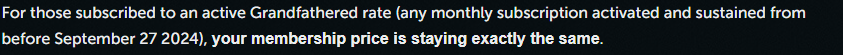 SimpRoyalty's tweet photo. So if I haven't been subscribed for a year and a half, I can't get grandfathered in? gotta love Jagex. https://t.co/ohtzO37L6y