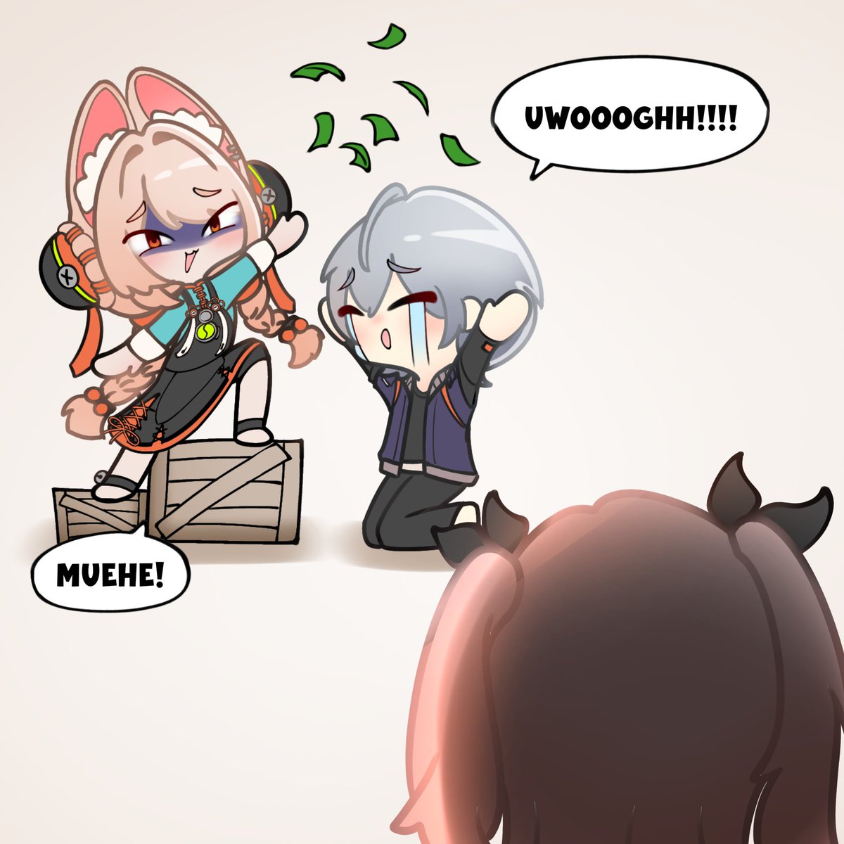 'Uwoooghhh' wins again💢

#zzzero #ZenlessZoneZero