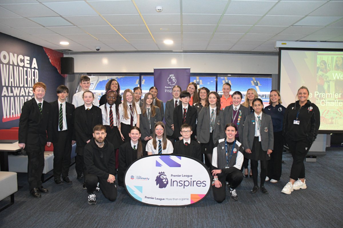 Bolton Wanderers in the Community tweet media