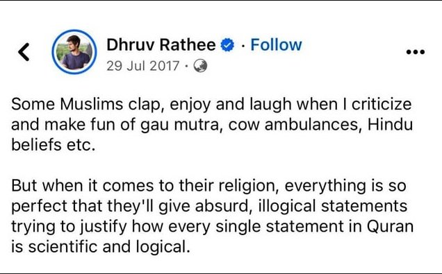 MuditJain_IN's tweet photo. Gems of Dhruv Rathee! 💀 https://t.co/zSkuyi72QJ