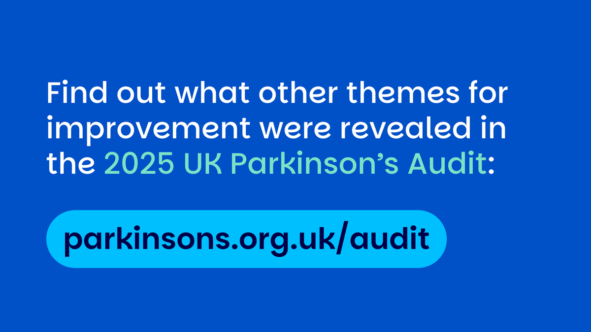 Parkinson's UK Excellence Network tweet media