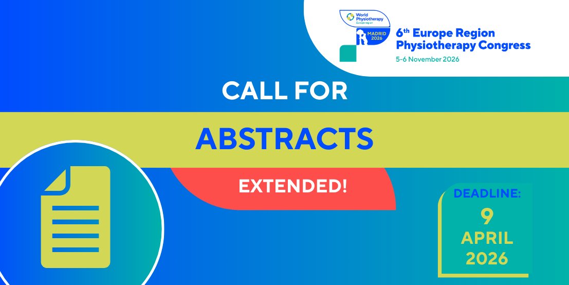 Europe Region of World Physiotherapy 🇪🇺 tweet media