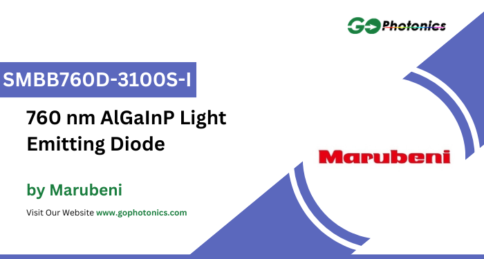 gophotonics's tweet image. The SMBB760D-3100S-I from Marubeni is an AlGaInP LED that operates at a peak wavelength of 760 nm.

Click here to Download the Datasheet ow.ly/9LVf50YrGvG

#Marubeni #AlGaInP #LED #half #width #rise #time #fall #silicone #Featured #Products #photonics #INDUSTRY #Insights