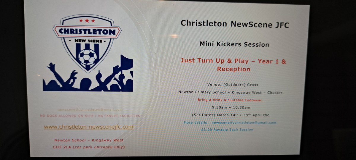 Christleton NewScene tweet media