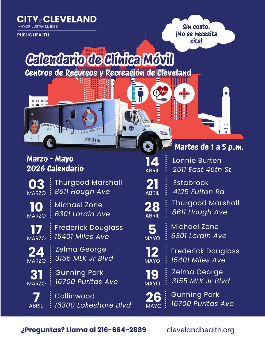 Cleveland Department of Public Health tweet media