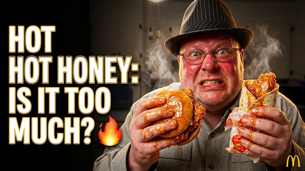 NickCoolkitchen's tweet photo. McDonald’s hot honey chicken sandwich and chicken wrap https://t.co/q3ekGJA25b via @YouTube https://t.co/cp4tzMCSzq