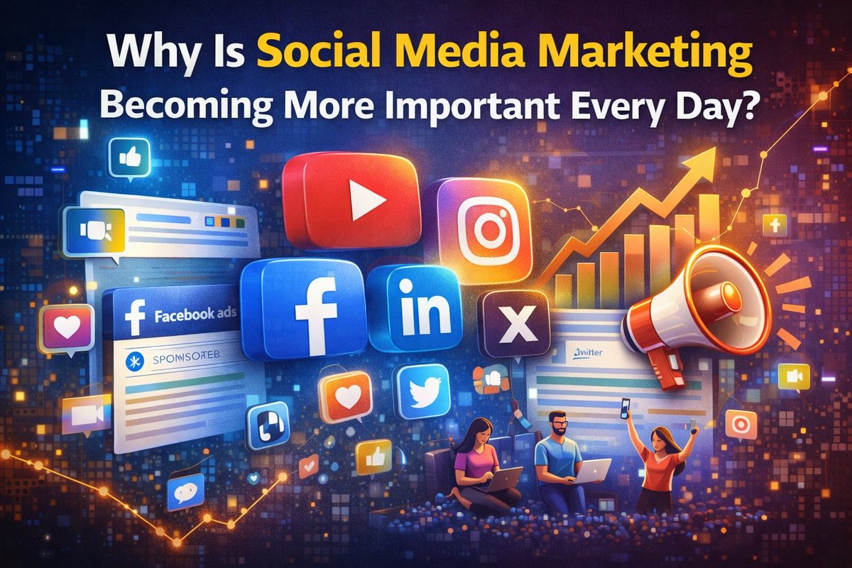seoabdur's tweet photo. Social media marketing is becoming more important every day because that’s where people spend most of their time online.

Today, customers discover brands, research products, and interact with businesses directly on social platforms.

#SocialMedia #DigitalMarketing #seoabdur https://t.co/IwOyHshJoh