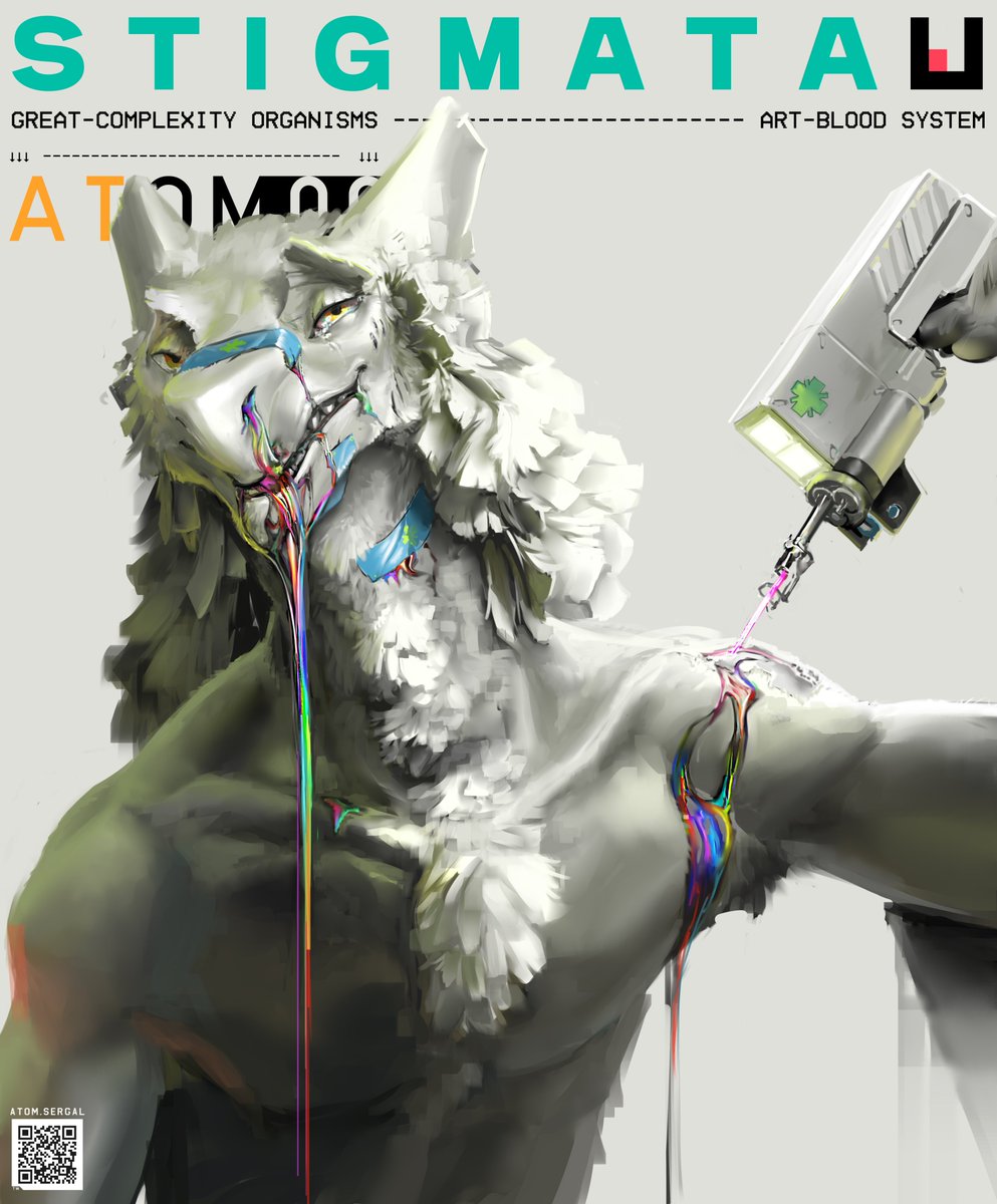 Atom.Sergal ☮ tweet media