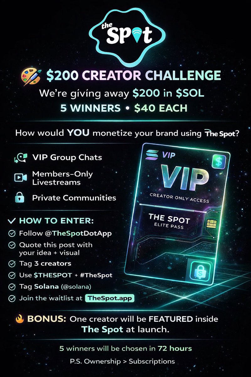 The Spot.App tweet media