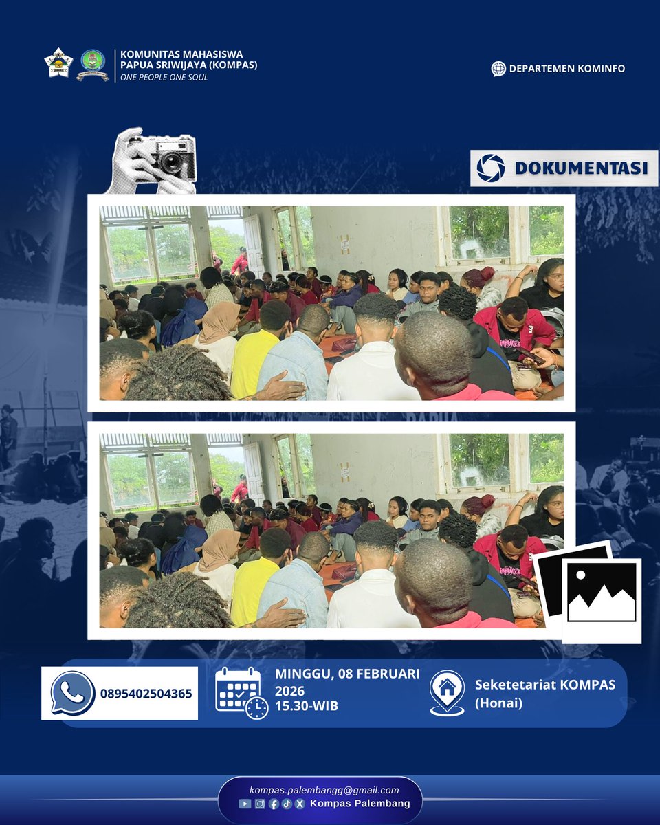 Komunitas Mahasiswa Papua Sriwijaya (KOMPAS) tweet media