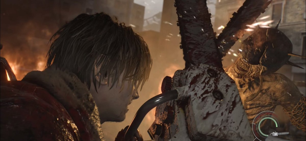 Real real battle ! #ResidentEvilRequiem