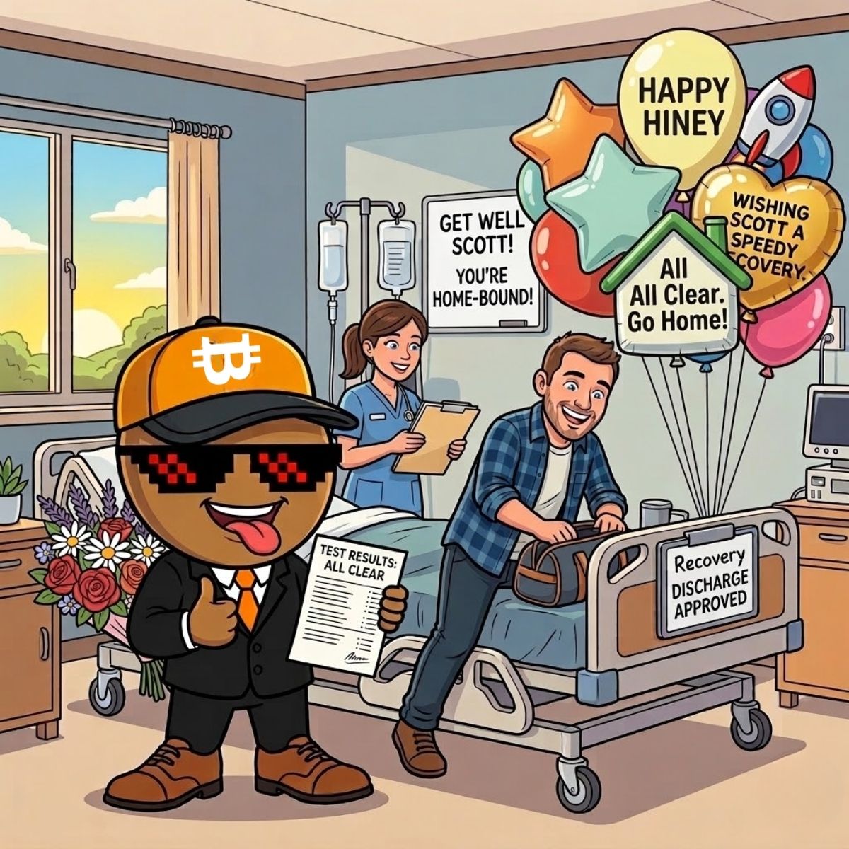 🍑 Great News, HINEYfam!

Our boy Scott is going home today! 🙌

It’s been a tough stretch, but the strength, prayers, and support from this community have meant the world. The power of collective positivity and encouragement truly goes a long way.

Thank you to everyone who