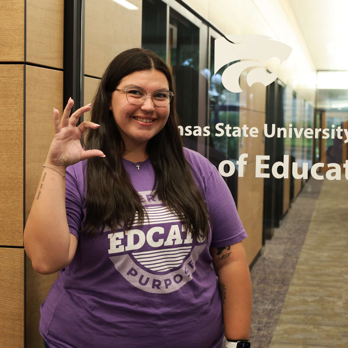 KSUCollegeofEd's tweet image. Transfer student Halley Asbury shares her experience of feeling a strong sense of community on campus. Discover more about Halley: bit.ly/halley-asbury  

#TransferStudent #COE #ElementaryEducation