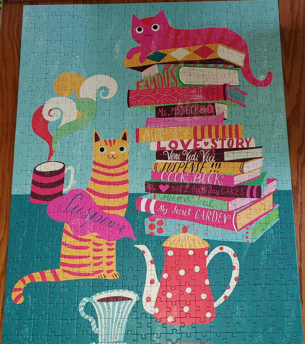 KeethaB's tweet photo. #33 in 2026

Cozy Cats
Two sided puzzle
Uta Krogmann
RoseArt
500 pieces https://t.co/PtqAZ3TK7I