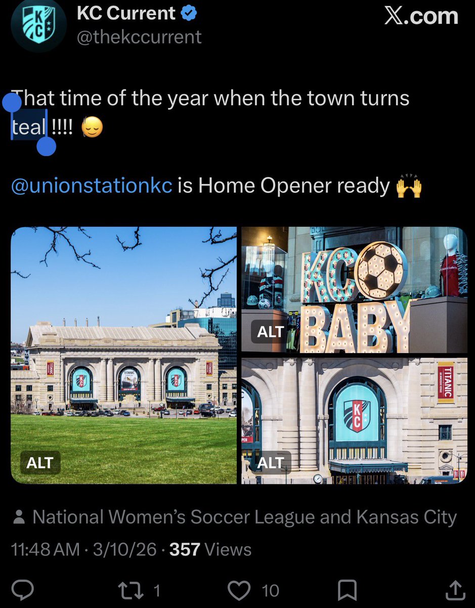 WWSwagger's tweet photo. @thekccurrent @UnionStationKC @NWSL @KansasCity 🤦‍♂️ https://t.co/VakbJRC9eK
