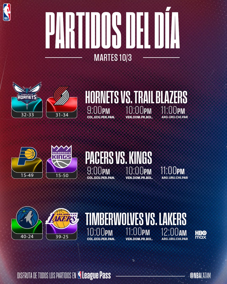 Martes con M de MUCHA NBA 😍