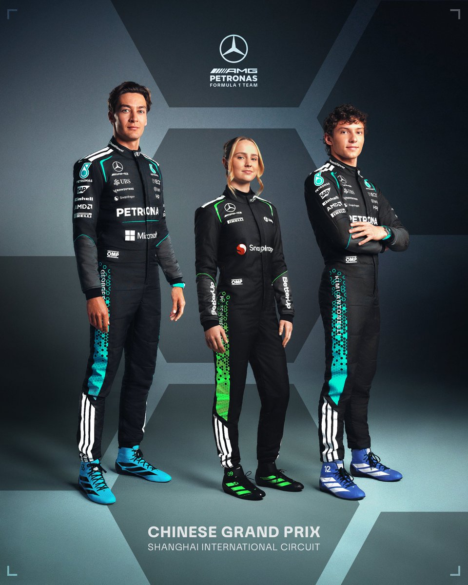 We go again 💪 And this weekend in Shanghai, F1 Academy joins the party 🎉