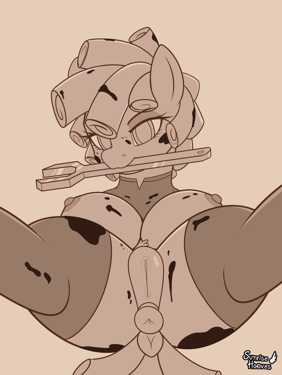 Sunrise Hooves 🔞 (Commissions Open) tweet media