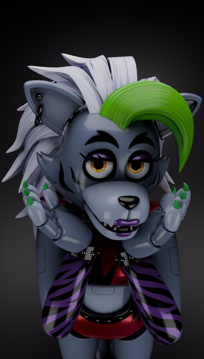 Pretty gal!!!

Model port by <a href="/hrisbusbus/">Hrisbusbus</a> and <a href="/ChillRighty/">Chill Righty</a> 

#fnaf #fnafsecuritybreach #roxannewolf #fnafart #fnaffanart #blender