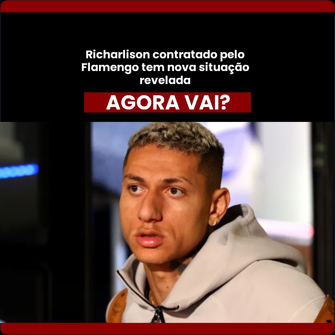 alexandre73's tweet photo. A contratação de Richarlison pelo Flamengo tem uma nova situação revelada, reacendendo as expectativas da torcida.

https://t.co/ijNs5s5BaP https://t.co/ib1J9vnk0j