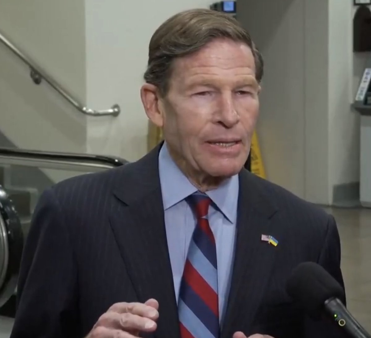 BREAKING: Senator Richard Blumenthal emerges ashen-faced from an Iran War briefing and reveals that he has never been so "angry" in his entire 15 career year in Senate.

And the details are jaw-dropping...

"I emerge from this briefing as dissatisfied and angry, frankly, as I