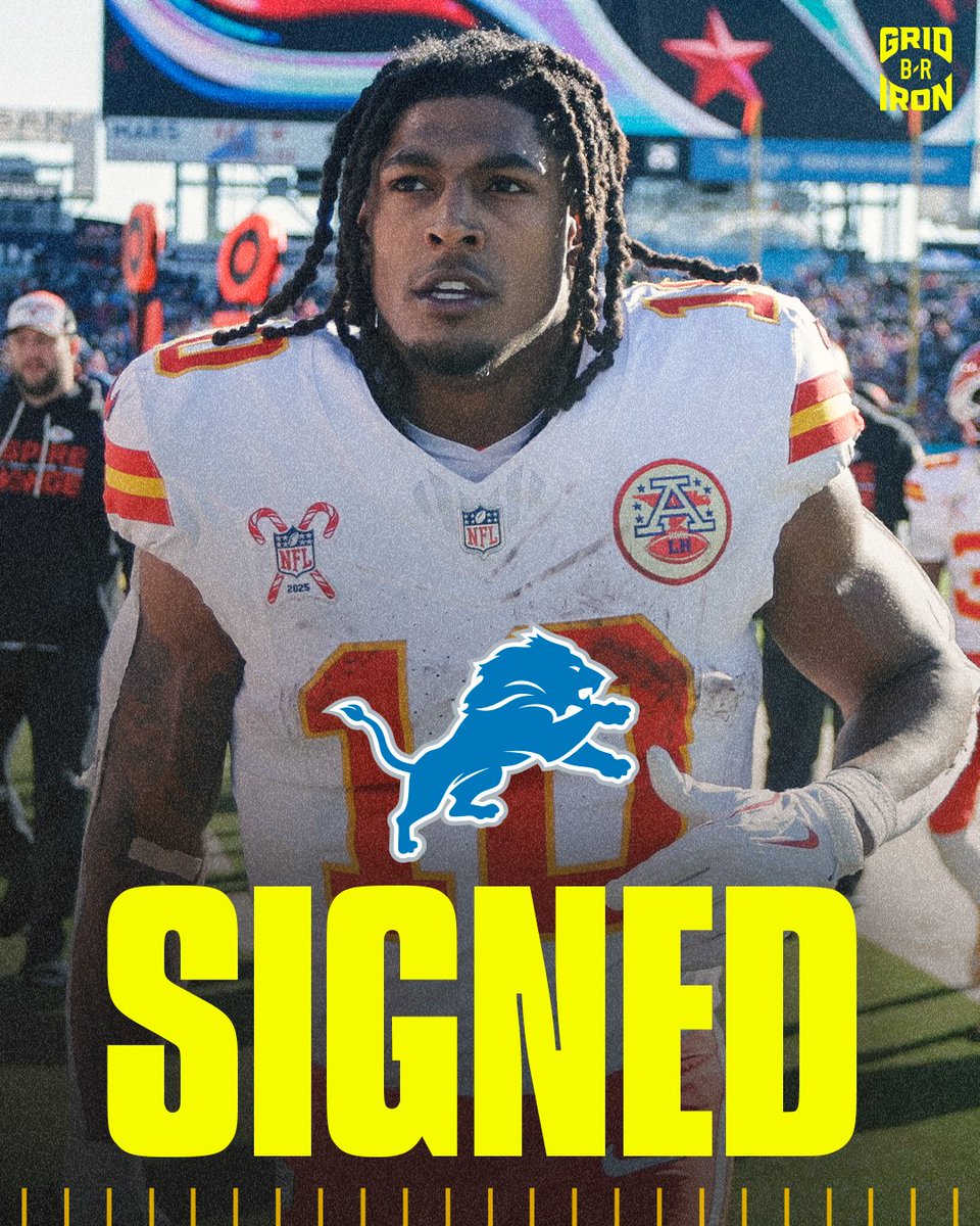 brgridiron's tweet photo. BREAKING: Lions are signing RB Isiah Pacheco, per @TomPelissero 

Jahmyr Gibbs and Isiah Pacheco is the new RB duo in Detroit 🤯🤯🤯 https://t.co/BwUQPoDc6v