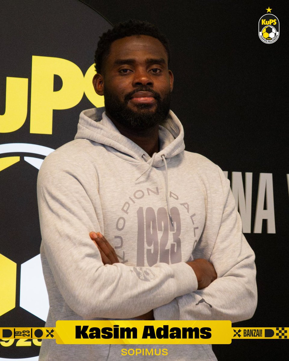 Maalifrance's tweet photo. 🇬🇭✅ Kasim Adams s'engage avec KuPS ! 

L'ancien joueur passé notamment par Leganes et Hoffenheim arrive librement après son passage au Servette 🇨🇭

Très belle pioche ! https://t.co/cZZcBsx9dt