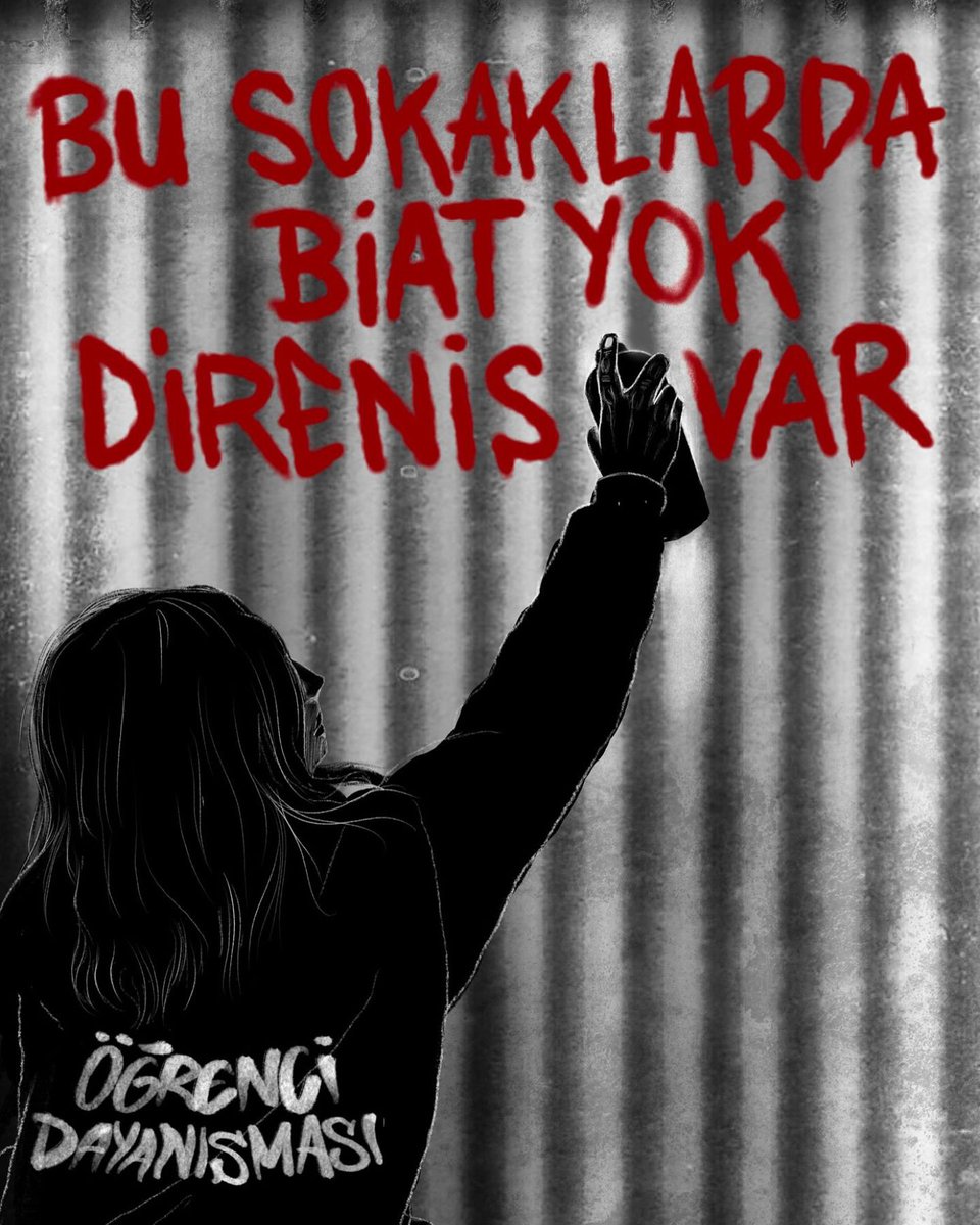 dayanismax's tweet photo. Baskılara, polis tacizlerine, sindirme politikalarına karşı bu sokaklarda biat yok DİRENİŞ VAR✊️ https://t.co/9cAS2KYc4M