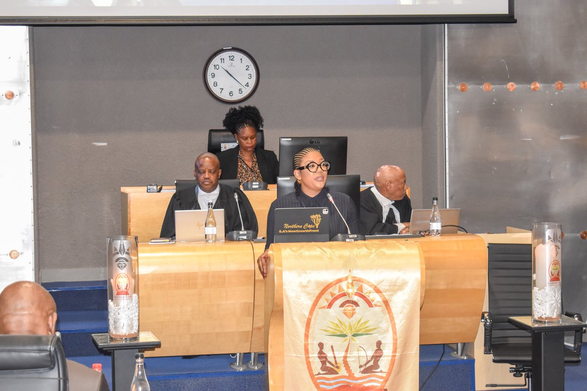 ncplrsa's tweet photo. House Sitting- Orders of the day

Tabling Northern Cape main Appropriation Bill, 2026, Committee Reports of Annual Reports 2024/25.
Tabling draft resolutions on Annul Reports ( Votes 1 -12). https://t.co/VMhF0rziyf