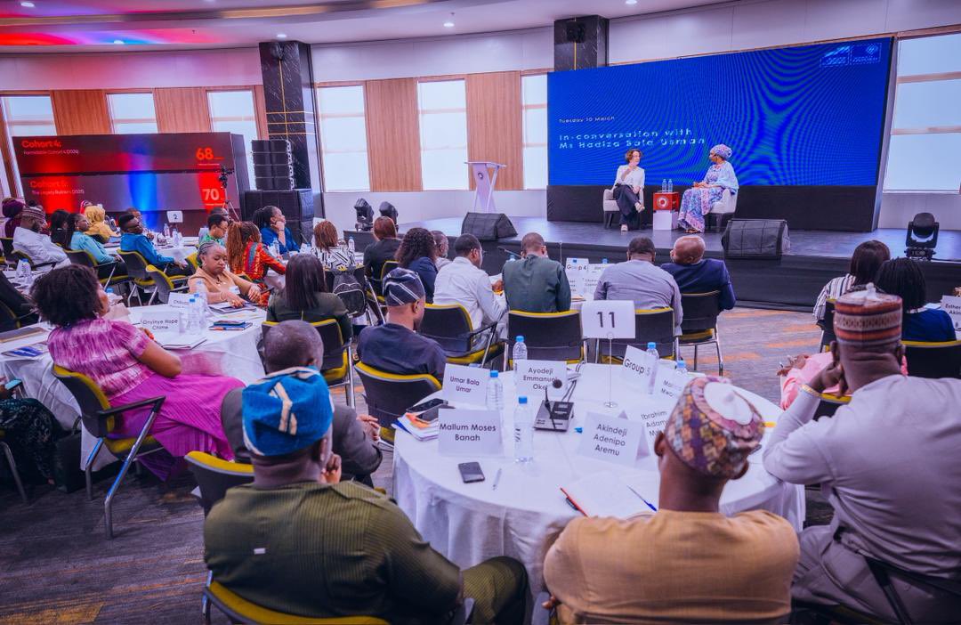 CRDCUPolicyFGN's tweet photo. Earlier today, the Special Adviser to the President on Policy and Coordination & Head, CRDCU, @hadizabalausman delivered a presentation at the AIG Public Leaders Programme organised by the @AigFoundation, where she engaged participants on the realities of public leadership, governance, and policy delivery in Nigeria.

Drawing from her experience in public service, she spoke about the importance of strong institutions and effective coordination in translating government policies into tangible outcomes for citizens. She highlighted the work of the Central Results Delivery Coordination Unit (CRDCU) in tracking the implementation of presidential priorities and conducting performance assessments of Ministries, Departments and Agencies (MDAs), noting that the process helps ensure accountability, alignment, and measurable progress across government.

The Special Adviser also emphasised that policy making must be deliberate, data-driven, and closely monitored to ensure that government initiatives achieve their intended impact. According to her, the work of policy coordination is not only about designing frameworks but also about ensuring that institutions deliver on their mandates in a way that improves service delivery and strengthens public trust.

She further encouraged participant from all parts of the world to see leadership as a responsibility that demands integrity, resilience, and continuous personal development. She noted that inclusive leadership remains vital to building stronger public institutions, while also acknowledging the increasing role of women in governance and public administration as an important part of shaping a more responsive and effective public sector.