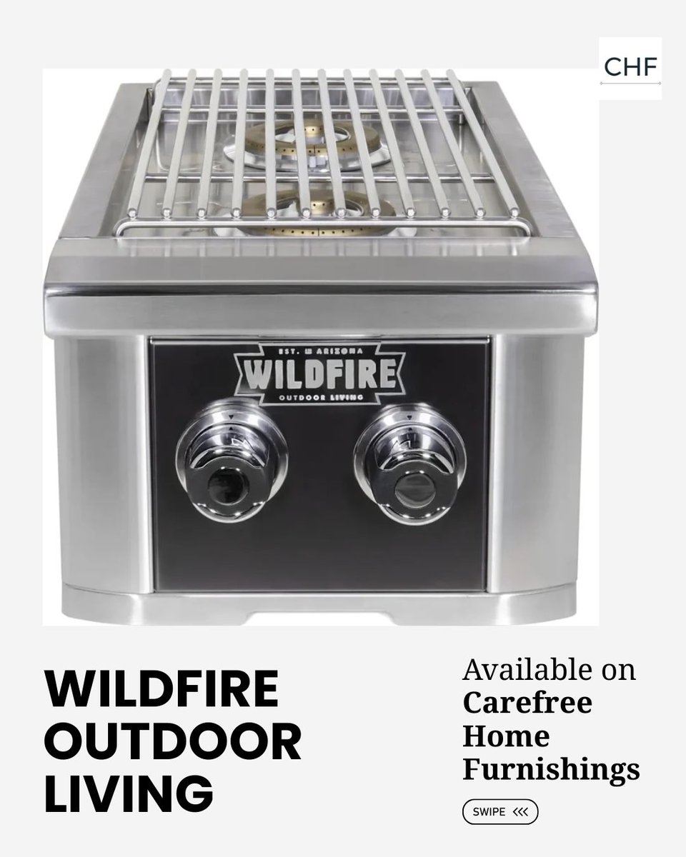 CarefreeHF's tweet image. Take your outdoor cooking to the next level with Wildfire Outdoor Living. 

Now available at Carefree Home Furnishings: carefreehomefurnishings.com/product-catego…

#WildfireOutdoorLiving #OutdoorKitchen #BackyardCooking #BBQSeason #GrillMaster #OutdoorLivingStyle