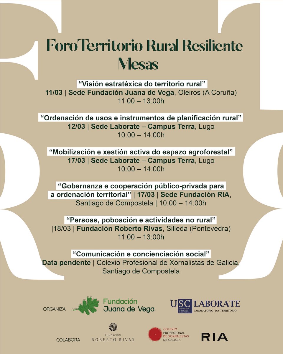 Fundación Juana de Vega tweet media