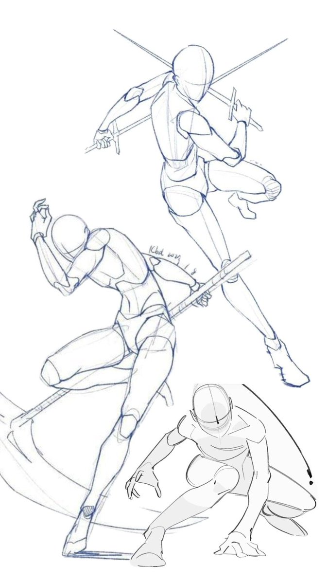 Fighting Rent Drawing How to draw the best fighting pose.🥊🥷🏿