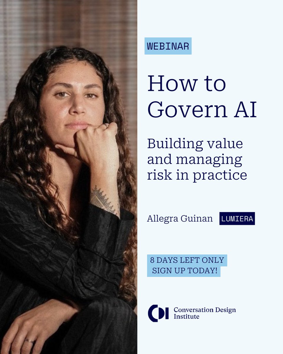 Conversation Design Institute tweet media