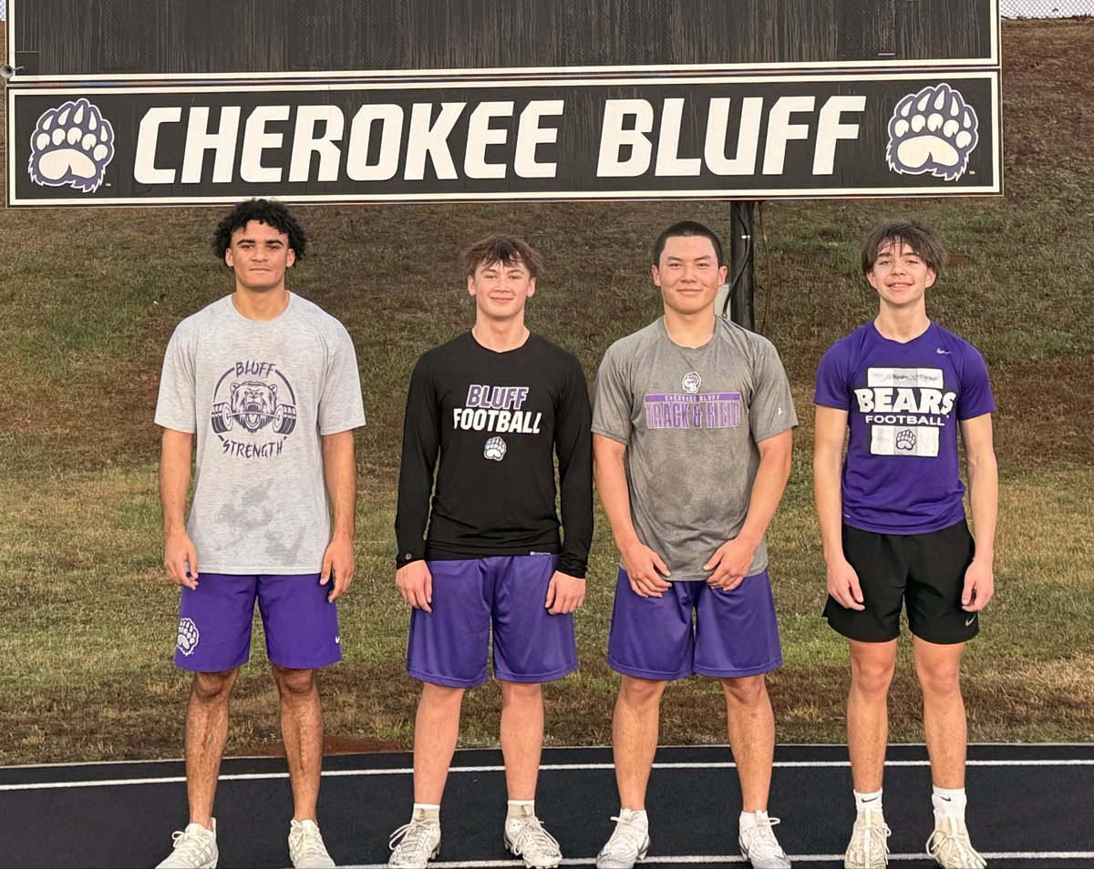 CHEROKEE BLUFF FOOTBALL tweet media