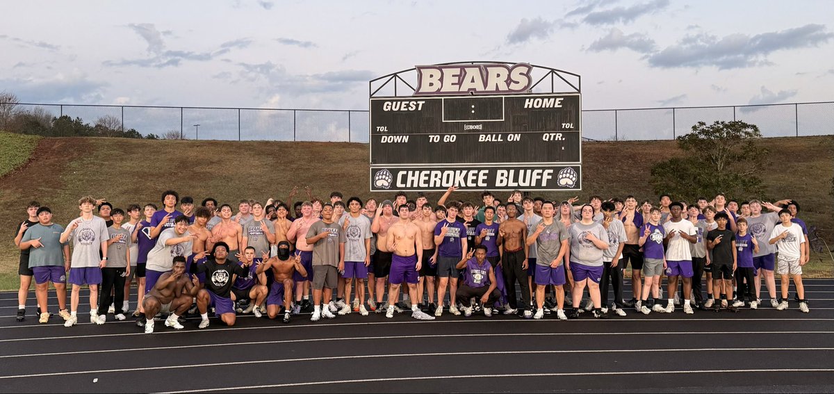 CHEROKEE BLUFF FOOTBALL tweet media