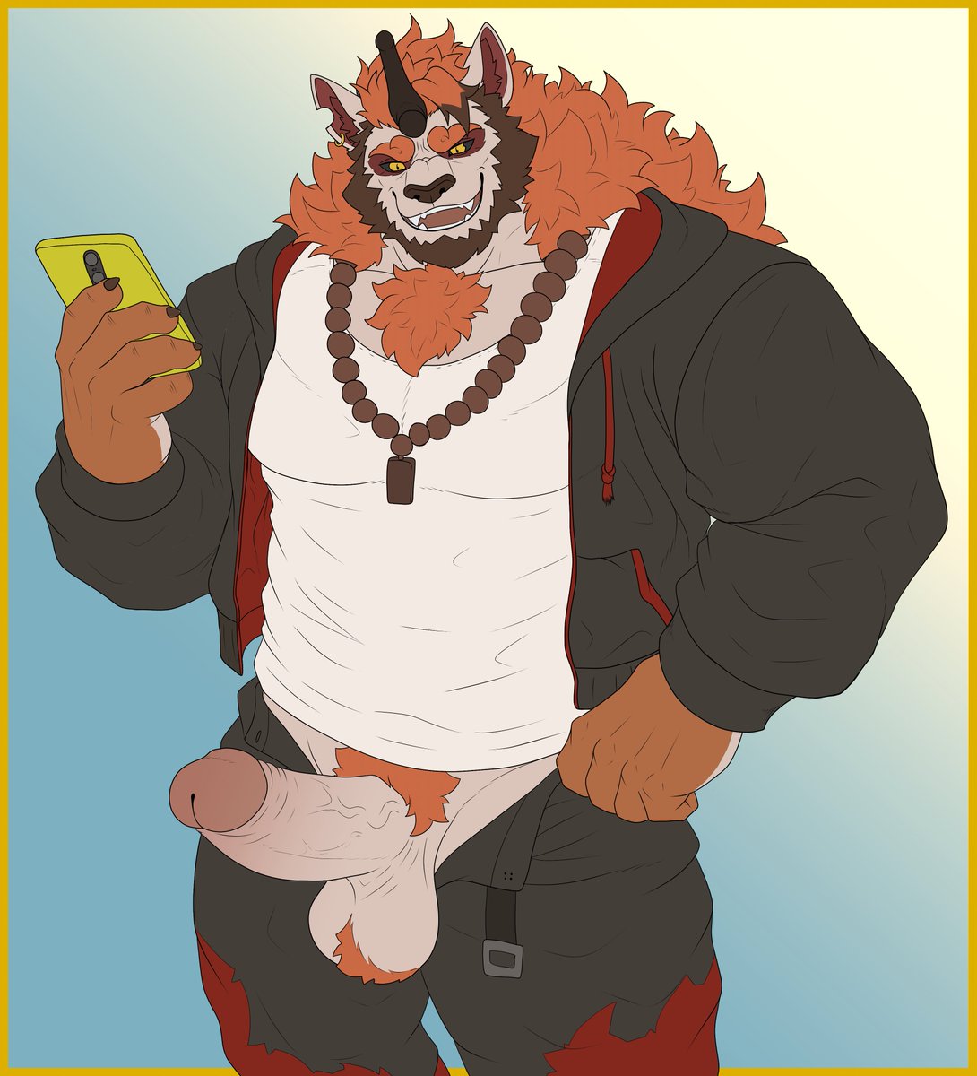 I'm drawing a fan art of Suichong from XXLWoofia <a href="/jmeo1230/">丹克 Denk</a>