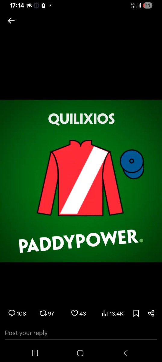 thedazzerman's tweet photo. @paddypower https://t.co/H2gzMRJROc
