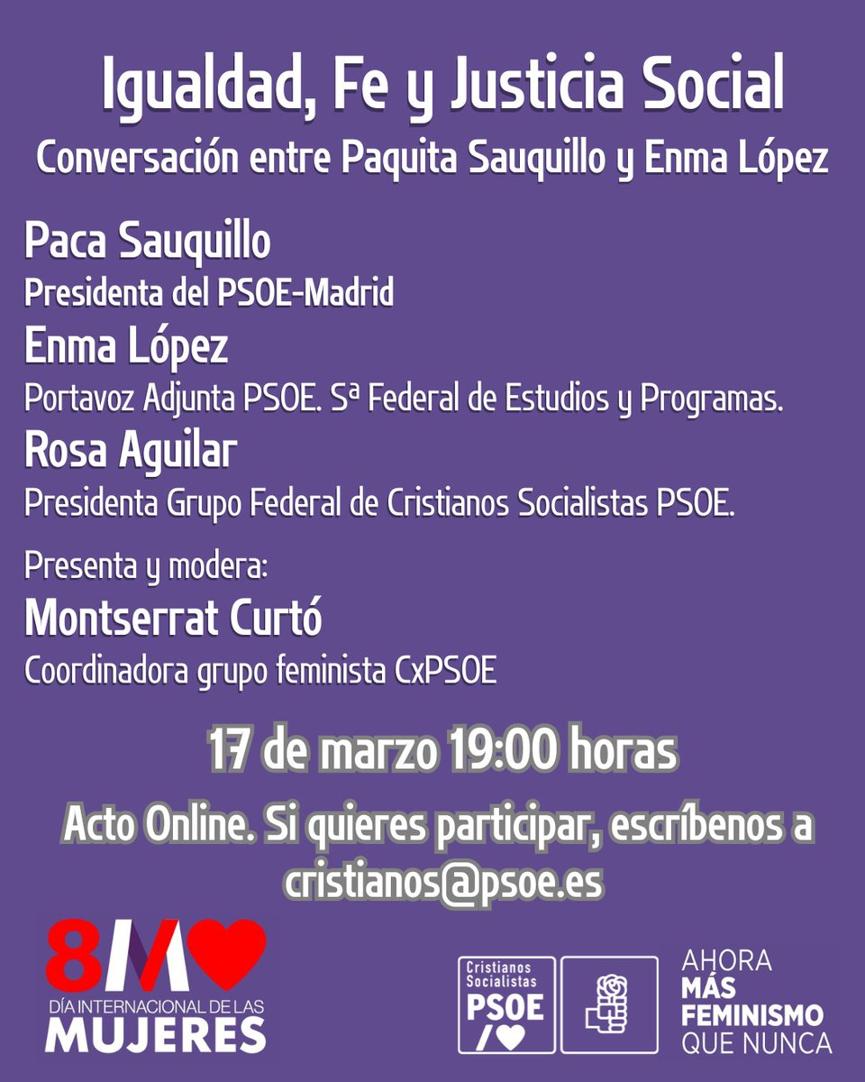 Cristianos Socialistas PSOE tweet media