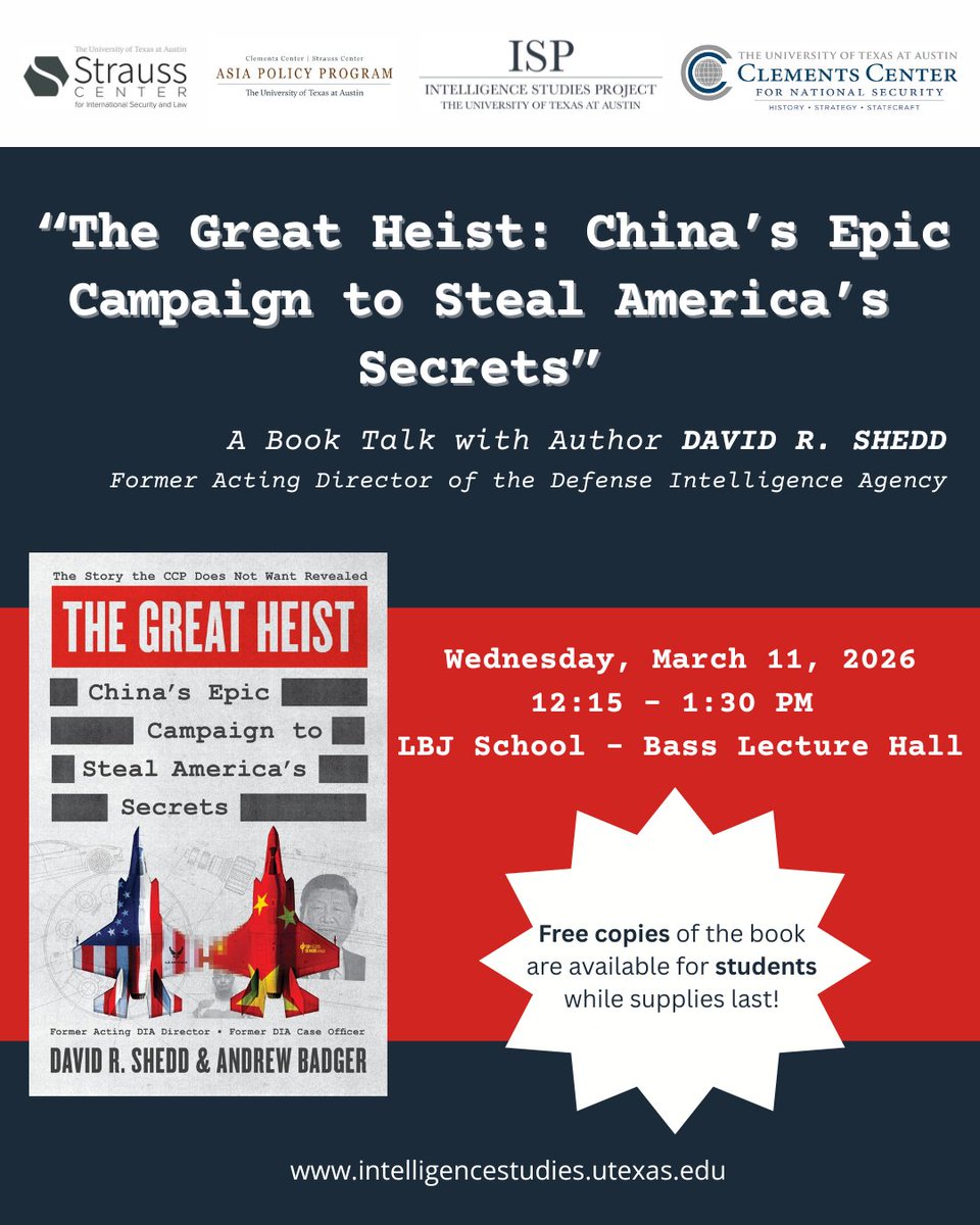 Intelligence Studies Project tweet media