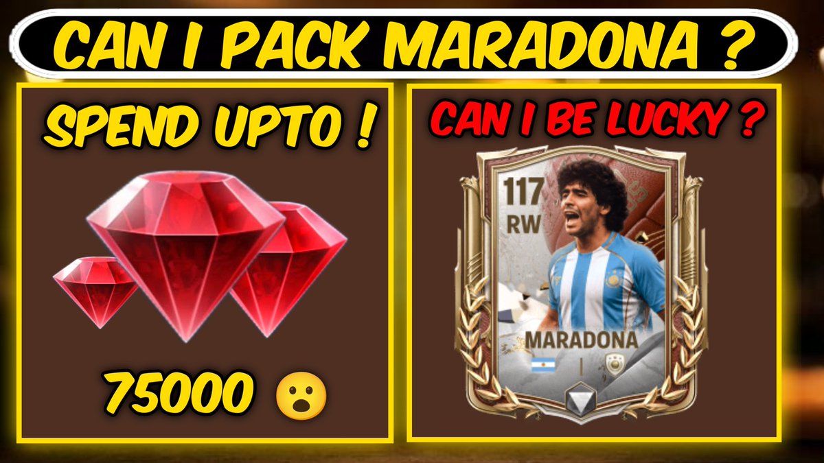 Gaming4Life1818's tweet image. 75000 Gems Spend to see if I can pack Maradona Capped Legends Draft Voucher in ea fc fifa mobile 26

Link :- youtu.be/f2G-uq8sNlM

#fcmobile #maradona @EASFCMOBILE #capped #legends #draft #week2 #fifamobile #pack #opening