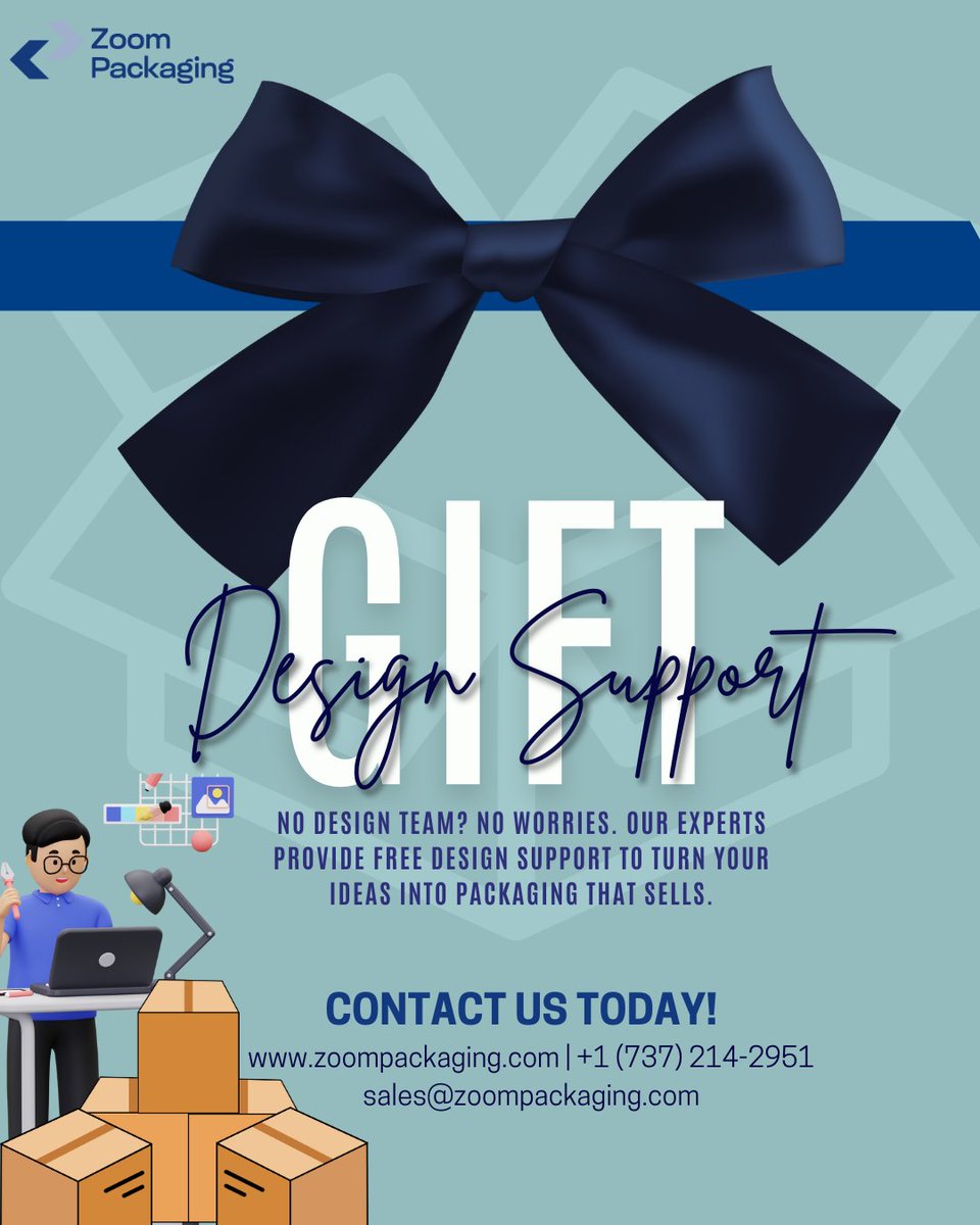 zoom_packaging's tweet image. Don’t have a design team? We’ve got you covered. Our experts provide free design support to bring your packaging ideas to life.
Let’s build packaging that truly represents your brand, get in touch today.

zoompackaging.com
#CustomPackaging #ZoomPackaging #PackagingSolutions