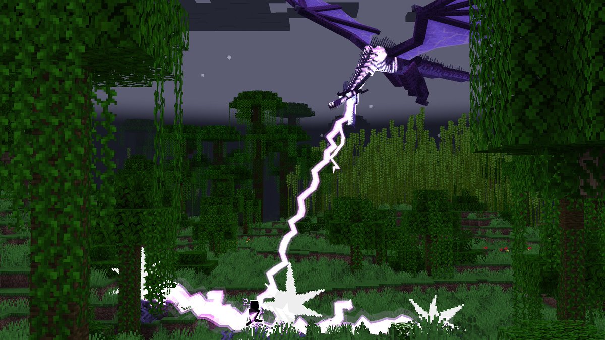 Wero_lovernite's tweet image. ⚡NOTICIAS ICE AND FIRE 2⚡
Tenemos las primeras imágenes oficiales del ⚡DRAGON ELECTRICO⚡ y algunas de sus nuevas variantes. 
-Morado🟣
-Bronce🌟
-Amatista Rosa🌸
-Black⚫
#minecrafr #minecraftmods #modsminecraft