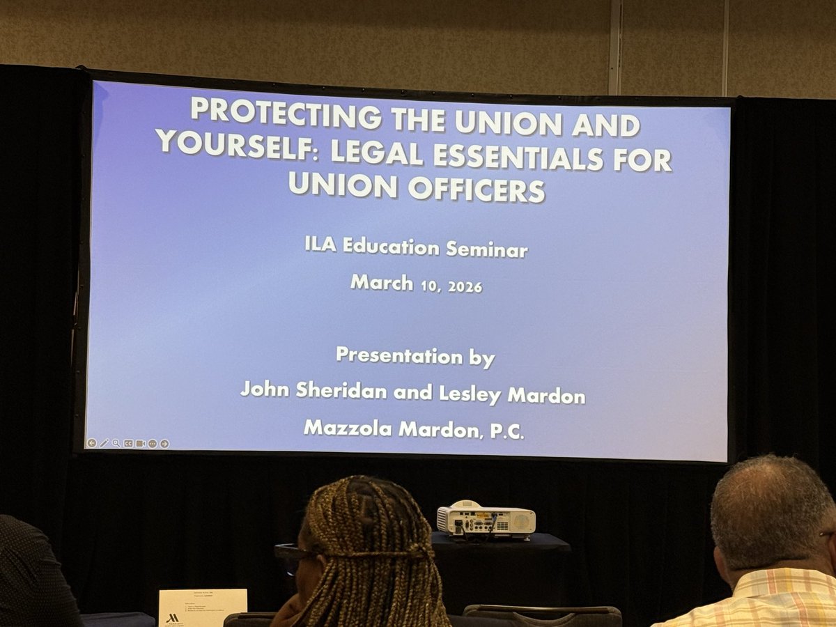 1740Ila's tweet photo. “Protecting the Union and Yourself: Legal Essentials for Union Officers” by Lesley Mardon and Josh Sheridan. https://t.co/k6nVrgf36d