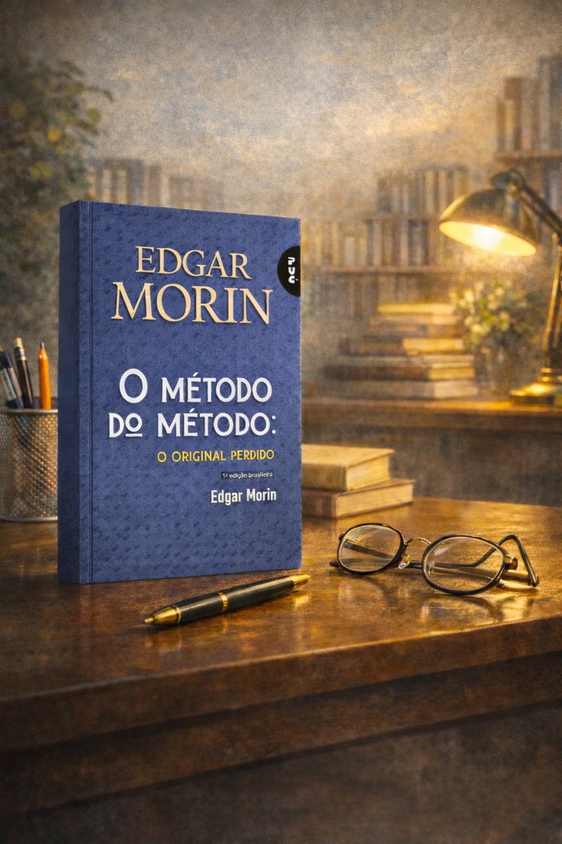 educ_pucsp's tweet photo. 📚 Em meio às notificações e telas, talvez a pausa mais necessária seja para pensar.

Em O Método do Método, Edgar Morin propõe refletir sobre como produzimos conhecimento.

Às vezes, abrir um livro também é um exercício de desacelerar. https://t.co/LdeM8H8Fww