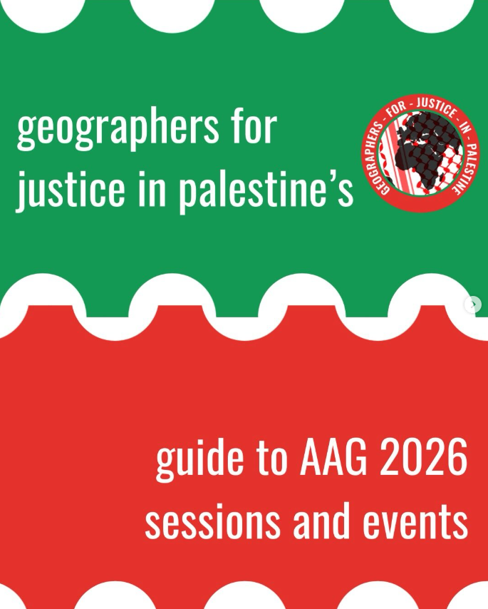 Geographers for Justice in Palestine tweet media